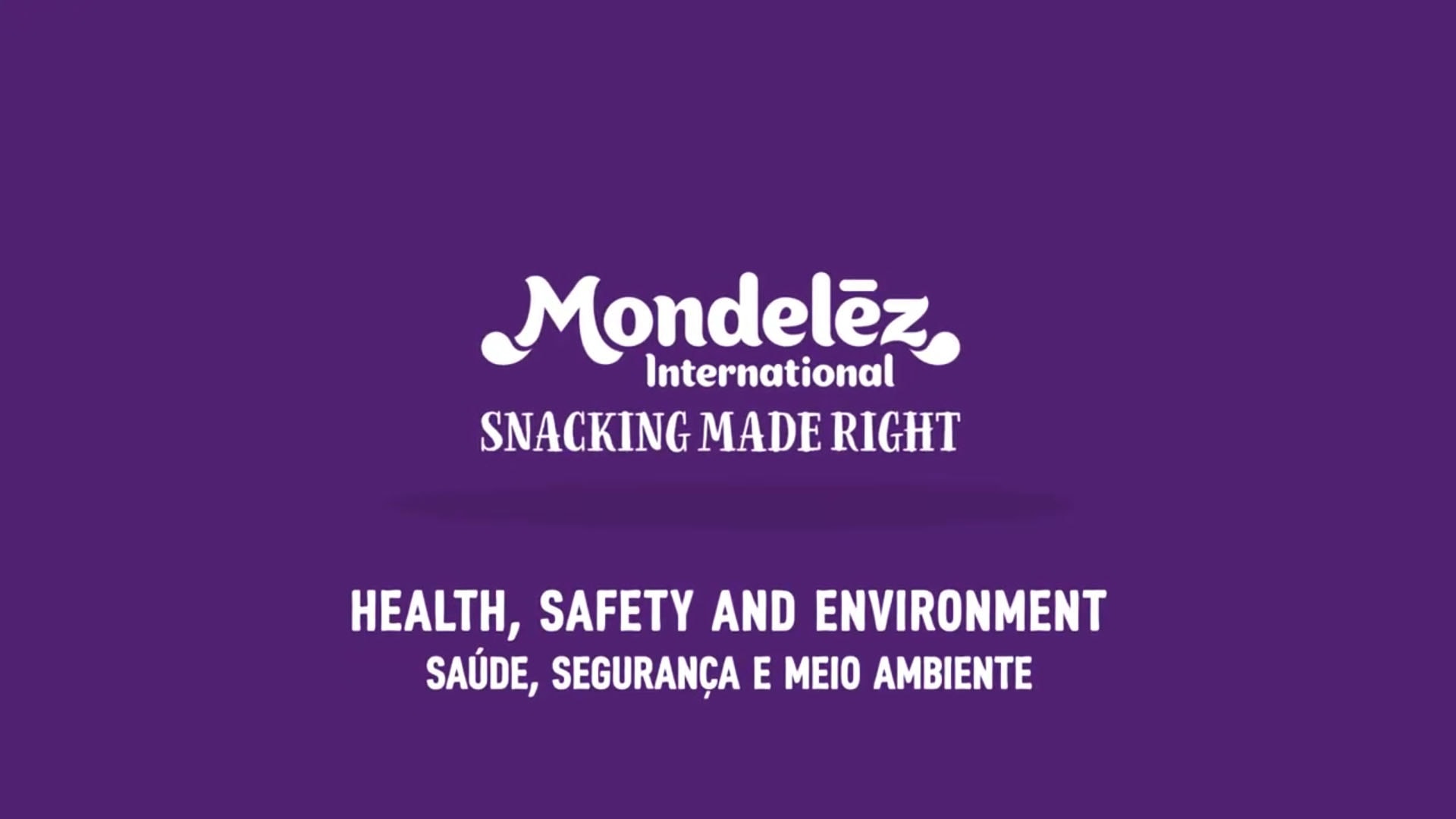 Mondelēz Treinamento de Segurança